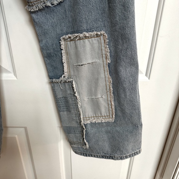 POL Denim Patchwork Jeans - Size S - Picture 6 of 7
